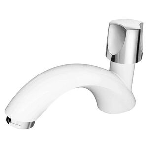 Torneira para Lavatório de Mesa Orbe 1/2” Branca/Cromo Tigre Torneira para Lavatório de Mesa Orbe 1/2” Branca/Cromo Tigre